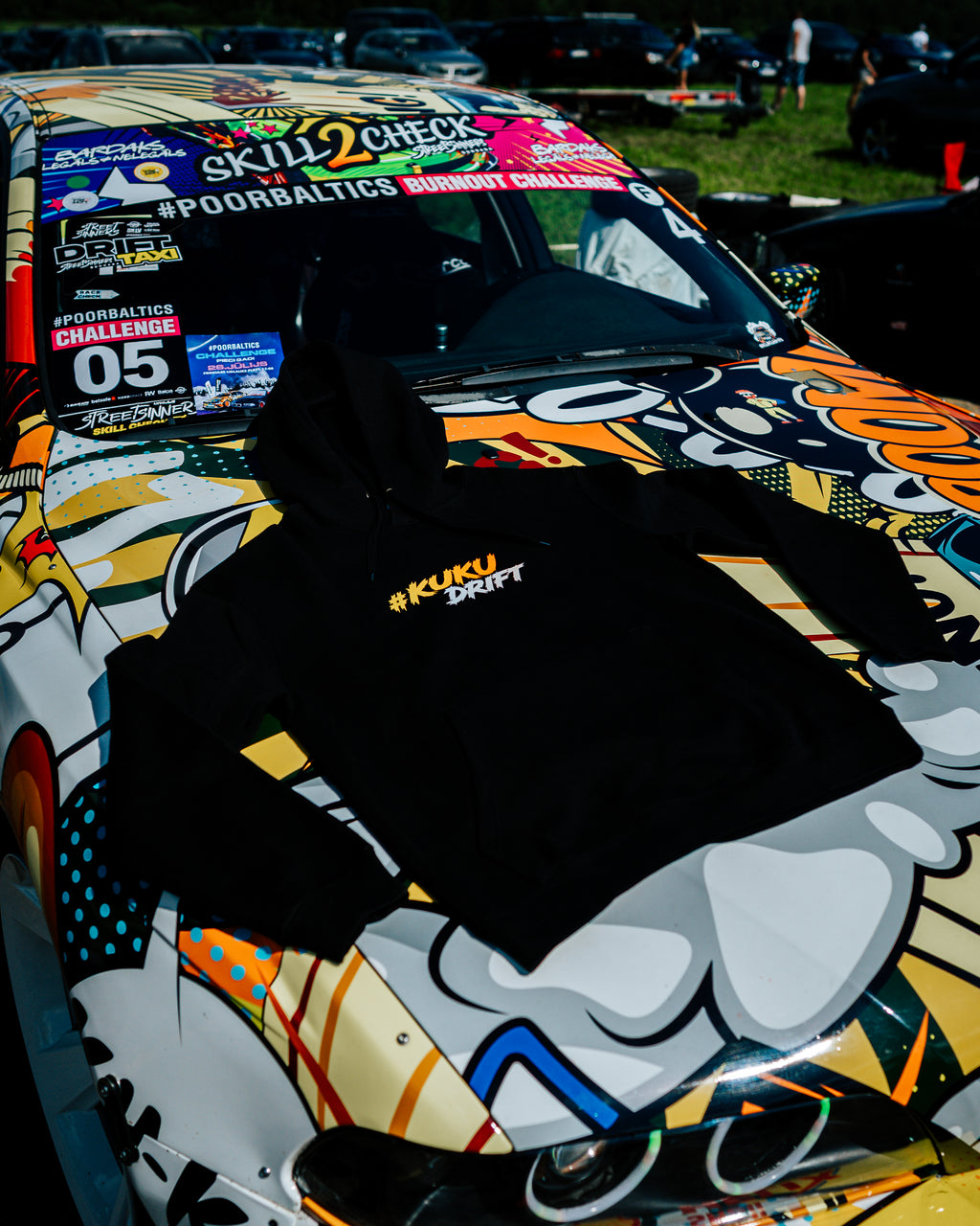 KU-KU DRIFT jaunā dizaina kapučjaka